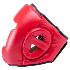 Шлем боксерский BOYBO Winner Flexy BP2004 красный р. M (закрытый)