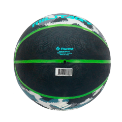 Мяч б/б INGAME MILITARY №7 серый/зеленый