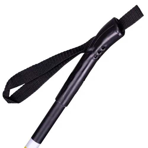 Палки лыжные VUOKATTI 150 Black/Yellow 100% стекловолокно