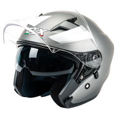 Шлем мото открытый GTX 278 (S) Metal Titanium (2 визора) (14136)