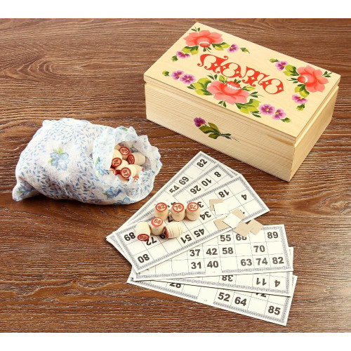 Игра настольная ЛОТО РУССКОЕ РОСПИСЬ (СК- 198) (3627314)