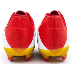 Бутсы ф/б VIRTEY MSR 23886, иск.кожа, цв. белый/красный/золотой, р.43