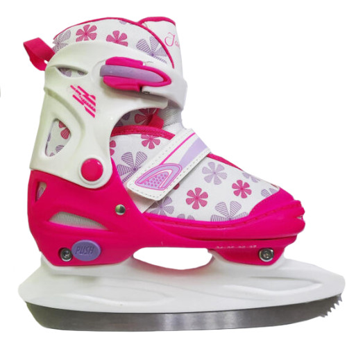 Коньки раздвижные TECH TEAM JASMINE ICE р.30-33 pink