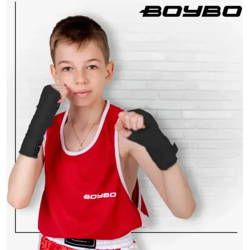 Бинт эластичный BOYBO, материал: хлопок- эластан Длина: 3,5м. (Черный)