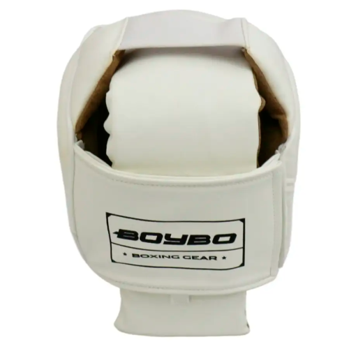 Шлем для карате BOYBO BH100 белый (XL)