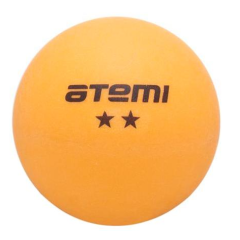 Мячи для н/т ATEMI ATB201 2* оранж 6 шт