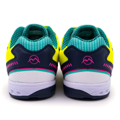 Бутсы ф/б VIRTEY INDOOR 23226, иск.кожа, цв. желтый, р.41