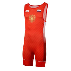 Трико борцовское BOYBO PROFI р.XS красный