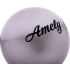 Мяч для художественной гимнастики однотонный AMELY AGB-
101, d-19 см, PVC, серый