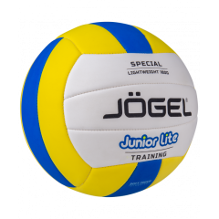 Мяч в/б JOGEL Junior Lite белый/желтый р.5