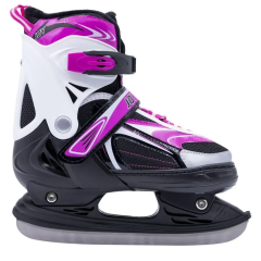 Коньки раздвижные VIRTEY JOY BW-902-2 р. 37-40. Цвет: розовый