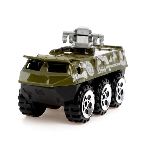 Игрушка МАШИНКА ВОЕННАЯ,  в яйце, металлическая, масштаб 1:64 (4461001)