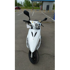 Скутер VENTO CORSA белый (в компл. сигнализация)