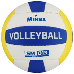 Мяч в/б MINSA PVC SM 013 18 панелей, 2 подслоя, камера резиновая  р.5 (7306809)