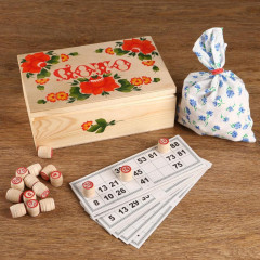 Игра настольная ЛОТО РУССКОЕ РОСПИСЬ (СК- 198) (3627314)