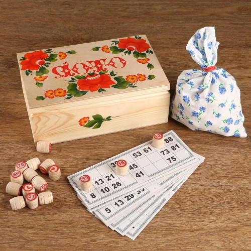 Игра настольная ЛОТО РУССКОЕ РОСПИСЬ (СК- 198) (3627314)