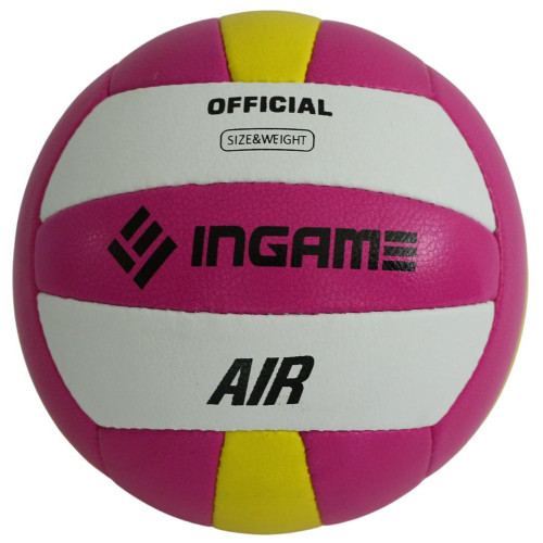Мяч в/б INGAME AIR розовый/желтый