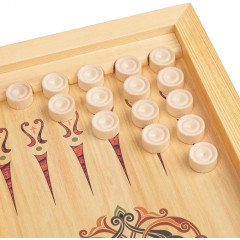 Игра настольная НАРДЫ ТАЕЖНЫЙ ВОЛК 40х40см. (3718710)