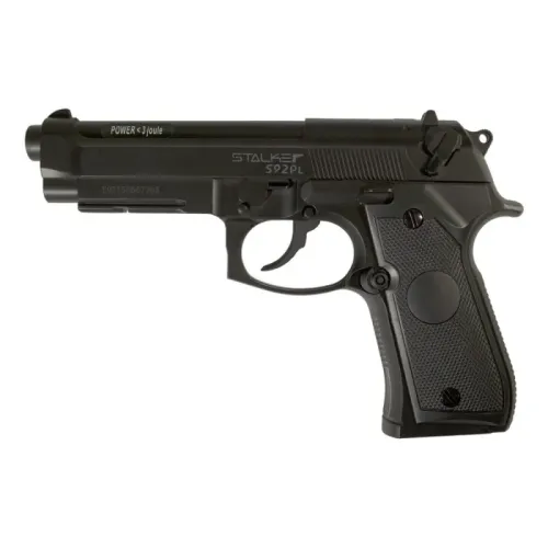 Пистолет пневматический Stalker S92PL (аналог Beretta 92) 4,5 мм (ST-12051PL)