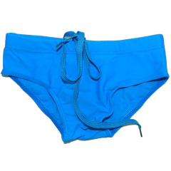 Плавки ATEMI ВВ1 3 однотонные цвет синий р-р.42