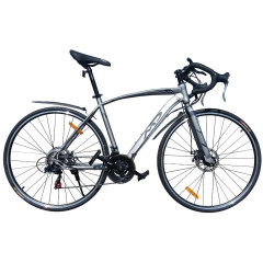 Велосипед MINGDI 27,5" 700C (21 ск., хард, сталь) серый