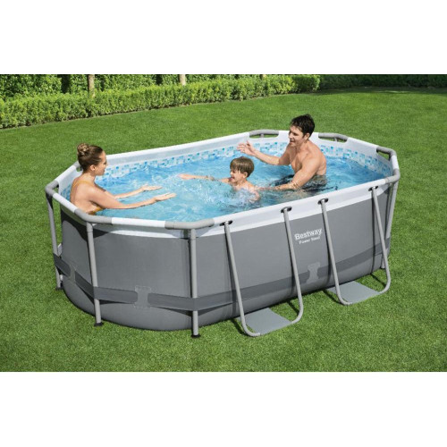 Бассейн BEST WAY 5614A Power Steel Oval Pool каркасный 305x200х84см 3668л