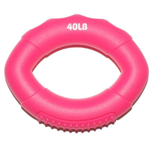 Эспандер кистевой GO DO HQ-TY-40LB 18,1 кг, розовый