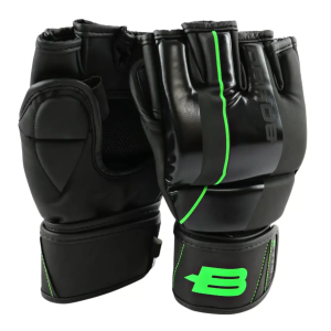 Перчатки для mixfight Boybo B-series, цв. черный/зеленый, р-р, XL