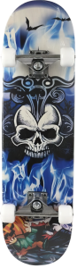 Скейтборд COSMORIDE 1222 Blue skull