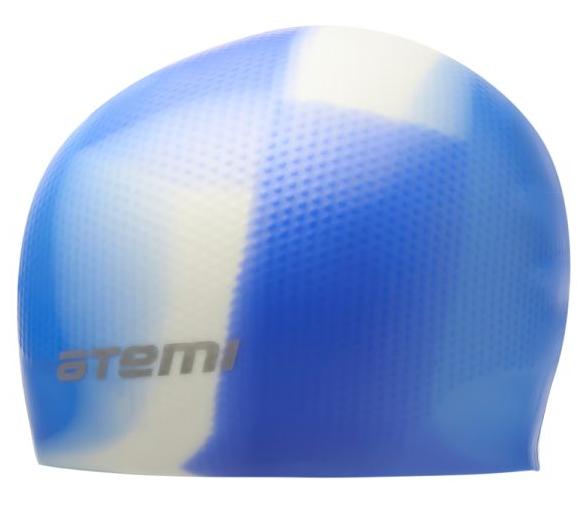 Шапочка для плавания ATEMI DCM101 силикон (массаж.)мультиколор