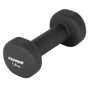 Гантель для фитнеса ESPADO ES1115, 1,5 кг неопреновая