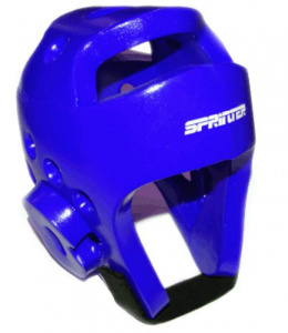 Шлем для тхэквондо SPRINTER ZTT-002С, цв. синий, р-р. S