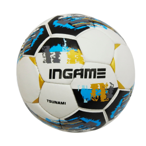 Мяч ф/б INGAME TSUNAMI IFB-130 №4 голубой