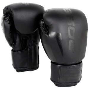 Перчатки боксерские BOYBO Stain BGS322 флекс, черный , р-р, 6 OZ