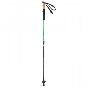 Палки для скандинавской ходьбы ONLYTOP 110 см, цвет зелёный (1129550)