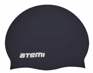 Шапочка для плавания ATEMI SC101 силикон, черная