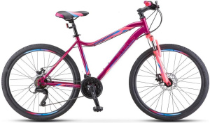 Велосипед STELS 26" Miss 5000MD (21 ск., рама 18" хард. сталь) фиолетовый