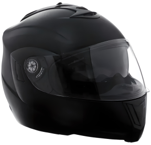 Шлем мото модуляр FF839, черный матовый, размер L (5864261)