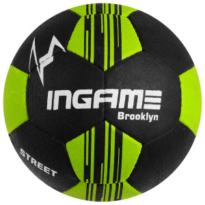 Мяч ф/б INGAME STREET BROOKLYN р.5 черный/зеленый