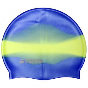 Шапочка для плавания ATEMI MC209 мультиколор, силикон