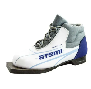Ботинки лыжные 75мм ATEMI А230 Jr white р.31
