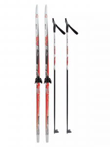 Комплект лыжный 75мм 190 STEP, с палками