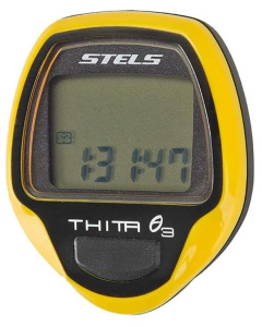 Велокомпьютер Thita-3, 10 функций (Желтый)