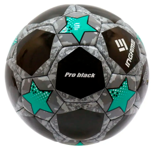 Мяч ф/б INGAME PRO BLACK р.5 черно-синий