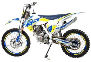 Мотоцикл Кросс Motoland TT 250 (172FMM) белый/желтый/синий (ЭНДУРО)