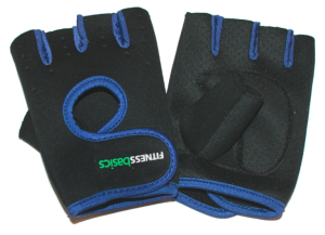 Перчатки для фитнеса SPRINTER SF6858 р.S, цв. черный/синий