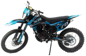 Мотоцикл Кросс Motoland XR300 LITE синий (175FMM) с ПТС