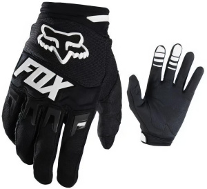 Перчатки мото FOX черные (L)