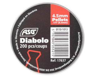 Пули пневматические  ASG Diabolo Match 4,5 мм 0,47 грамма (200 шт.)