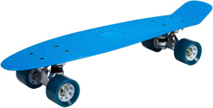 Скейтборд ATEMI Круизер 22,5*6 цвет голубой, APB22D10